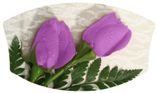 DNSWILL 052 2 Roses Lavender